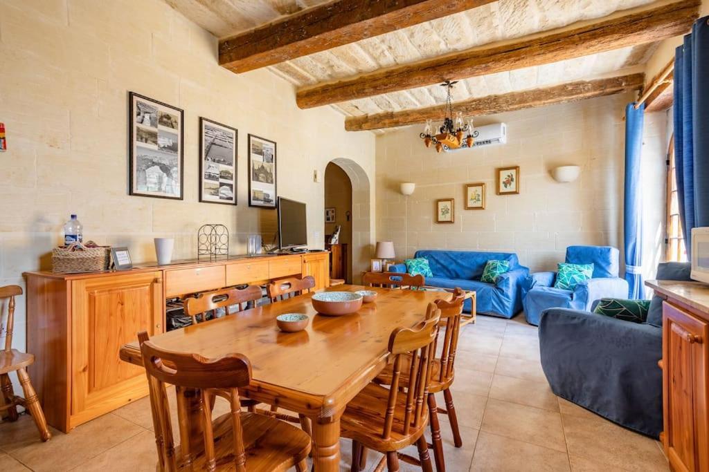 Gozo Rustic Farmhouse With Stunning Views And Swimming Pool Vila Sannat Exterior foto